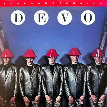 DEVO "Freedom Of Choice" LP (WB) White Vinyl